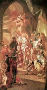 Kracker, Johann Lucas The Dispute between St Catherine of Alexandria and the Philosophers Spain oil painting artist